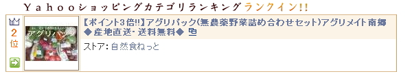 ランキング