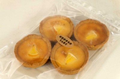 【クール冷凍】 冷凍 有機 チーズタルト 8個入り 有機JAS原料(青森県 SKOS合同会社)