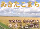 【23年度新米】自然農法米◆青森県産あきたこまち『精米』(あきもと農園)◆10kg≪送料無料≫