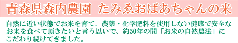 森内農園 森内たみゑ