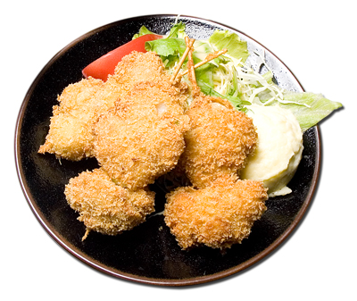【無臭にんにくと豚肉の串かつ】
