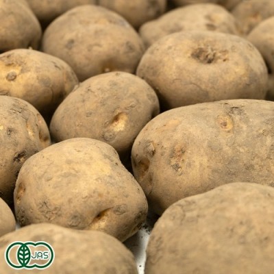 【A・B品サイズ混合】有機 北あかり 5kg 有機JAS (青森県 自然食ねっと青森) じゃがいも 産地直送