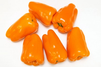 有機カラーピーマン 橙 サイズ混合 5kg 有機JAS (鹿児島県 SOHファーム) 産地直送
