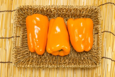 有機カラーピーマン 橙 サイズ混合 5kg 有機JAS (鹿児島県 SOHファーム) 産地直送