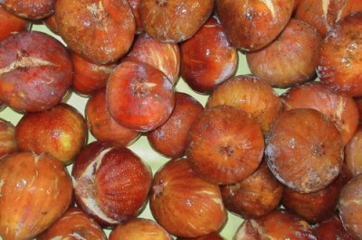 【クール便・家庭用】 イチジク蓬莱柿 300g×3パック 自然農法 (広島県 万汐農園) 産地直送